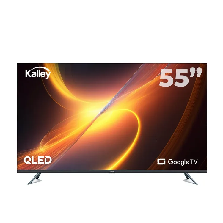 TV KALLEY 55" Pulgadas 139 cm GTV55UHDQ 4K-UHD QLED Smart TV Google