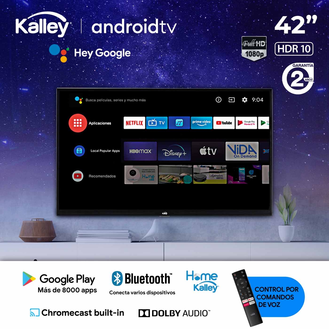 TV KALLEY 42" ATV42FHDE FHD TV KALLEY 42" ATV42FHDE FHD