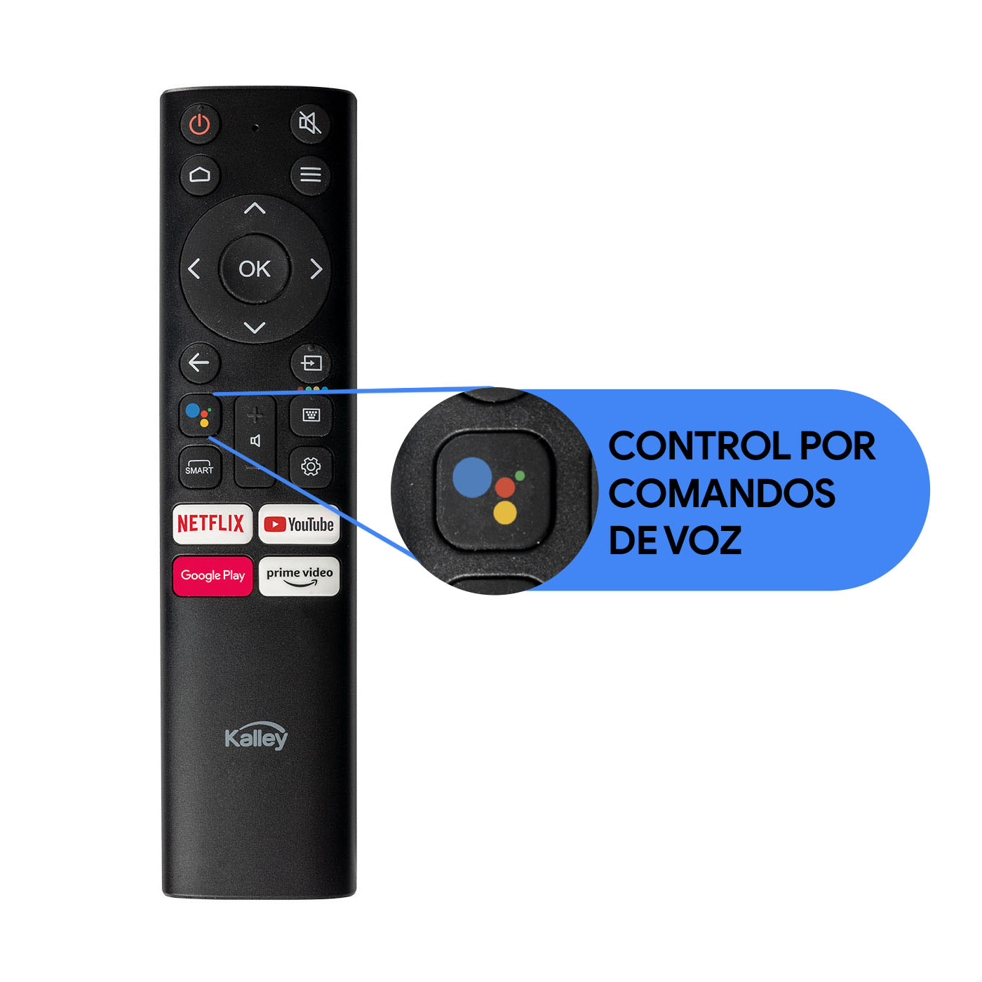 TV KALLEY 43 Pulgadas 109 cm K-ATV43UHDQW 4K-UHD QLED Smart TV Android TV KALLEY 43 Pulgadas 109 cm K-ATV43UHDQW 4K-UHD QLED Smart TV Android