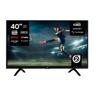 TV KALLEY 40 Pulgadas 102 cm ATV40FHDE FHD LED Plano Smart TV Android