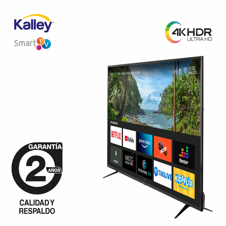 TV KALLEY 55" Pulgadas 139 cm K-STV55 4K-UHD LED Smart TV