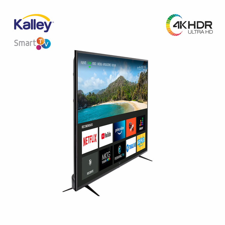 TV KALLEY 65" Pulgadas 164 cm K-STV65 4K-UHD LED Smart TV