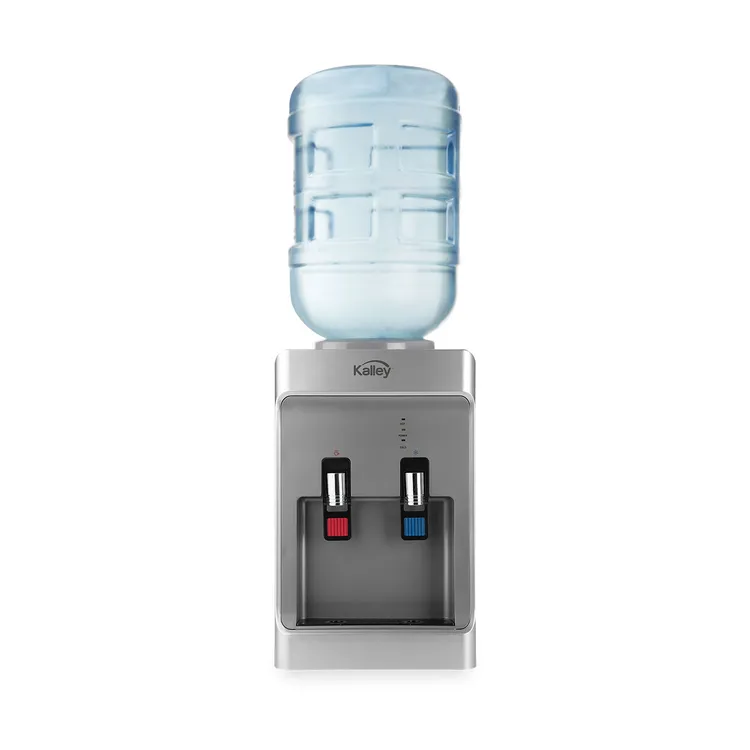 Dispensador de agua KALLEY de mesa para botellón K-DAM Gris