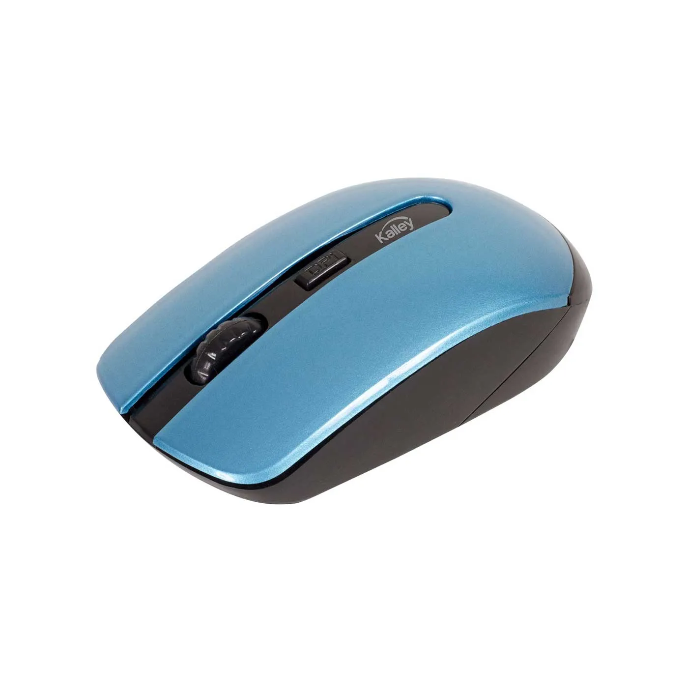 Mouse KALLEY Inalámbrico Óptico USB Azul