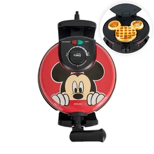 Wafflera KALLEY Mickey Mouse de Disney K-DWM1 Rojo - 