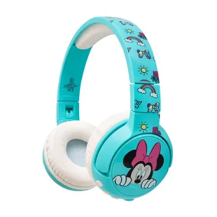 Audífonos de Diadema KALLEY Inalámbricos Bluetooth On Ear Minnie Mouse de Disney Aguamarina - 