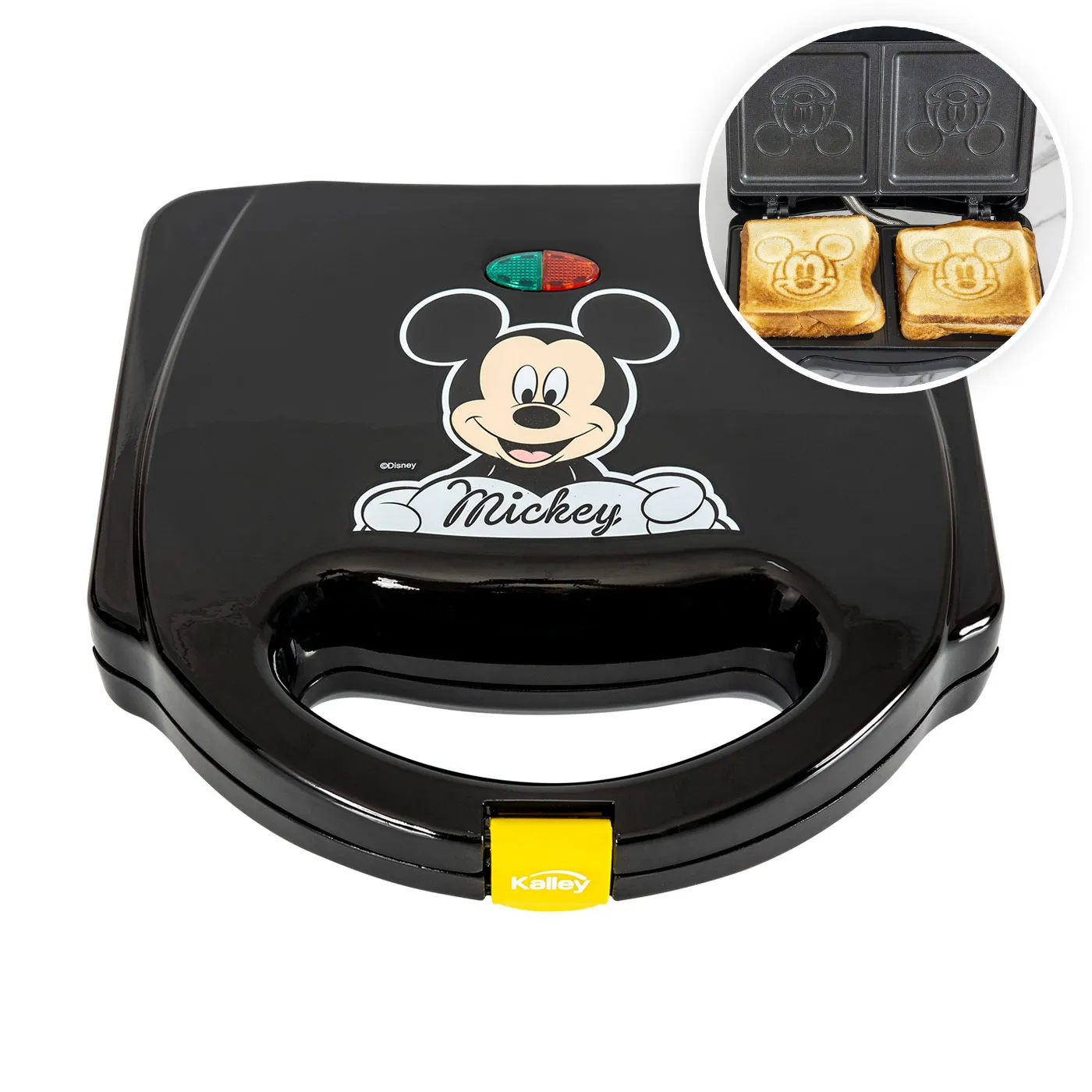 Sanduchera KALLEY Mickey Mouse de Disney K-DSM101N
